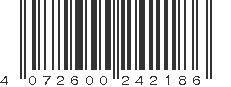 EAN 4072600242186