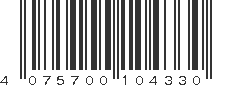 EAN 4075700104330