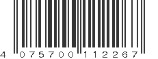 EAN 4075700112267