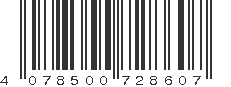 EAN 4078500728607