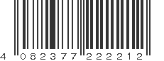 EAN 4082377222212