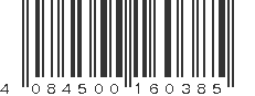 EAN 4084500160385