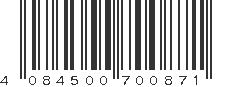 EAN 4084500700871
