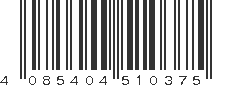 EAN 4085404510375