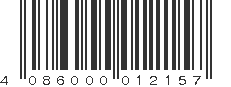 EAN 4086000012157