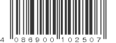 EAN 4086900102507