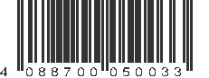 EAN 4088700050033