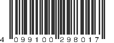 EAN 4099100298017