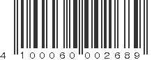 EAN 4100060002689