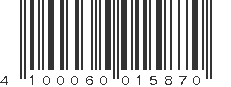EAN 4100060015870