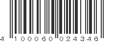 EAN 4100060024346