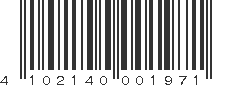 EAN 4102140001971