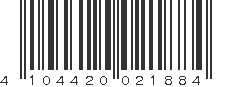 EAN 4104420021884