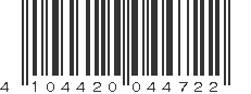 EAN 4104420044722