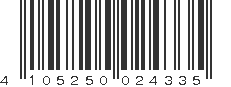 EAN 4105250024335