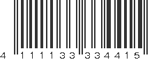 EAN 4111133334415