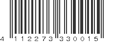 EAN 4112273330015