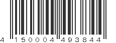 EAN 4150004493844