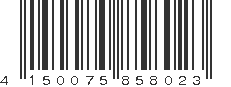EAN 4150075858023