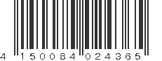 EAN 4150084024365