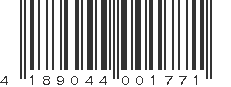 EAN 4189044001771