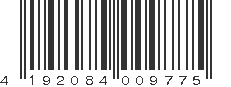 EAN 4192084009775