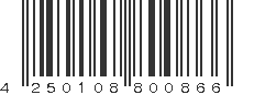 EAN 4250108800866