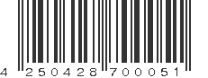 EAN 4250428700051