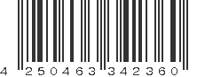 EAN 4250463342360