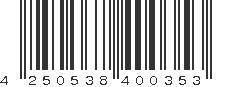 EAN 4250538400353