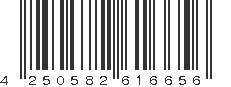 EAN 4250582616656