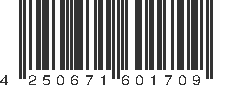 EAN 4250671601709