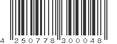 EAN 4250778300048