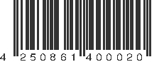 EAN 4250861400020