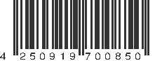 EAN 4250919700850