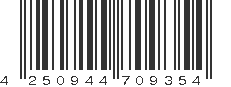 EAN 4250944709354