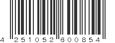 EAN 4251052600854