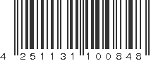 EAN 4251131100848