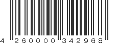 EAN 4260000342968