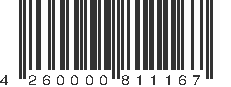 EAN 4260000811167