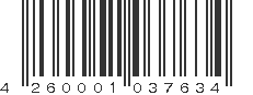 EAN 4260001037634