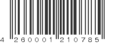 EAN 4260001210785