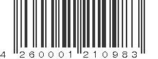 EAN 4260001210983