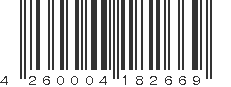 EAN 4260004182669