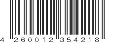EAN 4260012354218