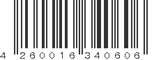 EAN 4260016340606
