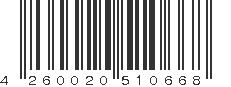EAN 4260020510668