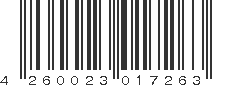 EAN 4260023017263