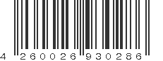 EAN 4260026930286