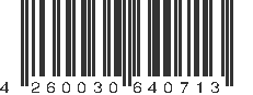 EAN 4260030640713